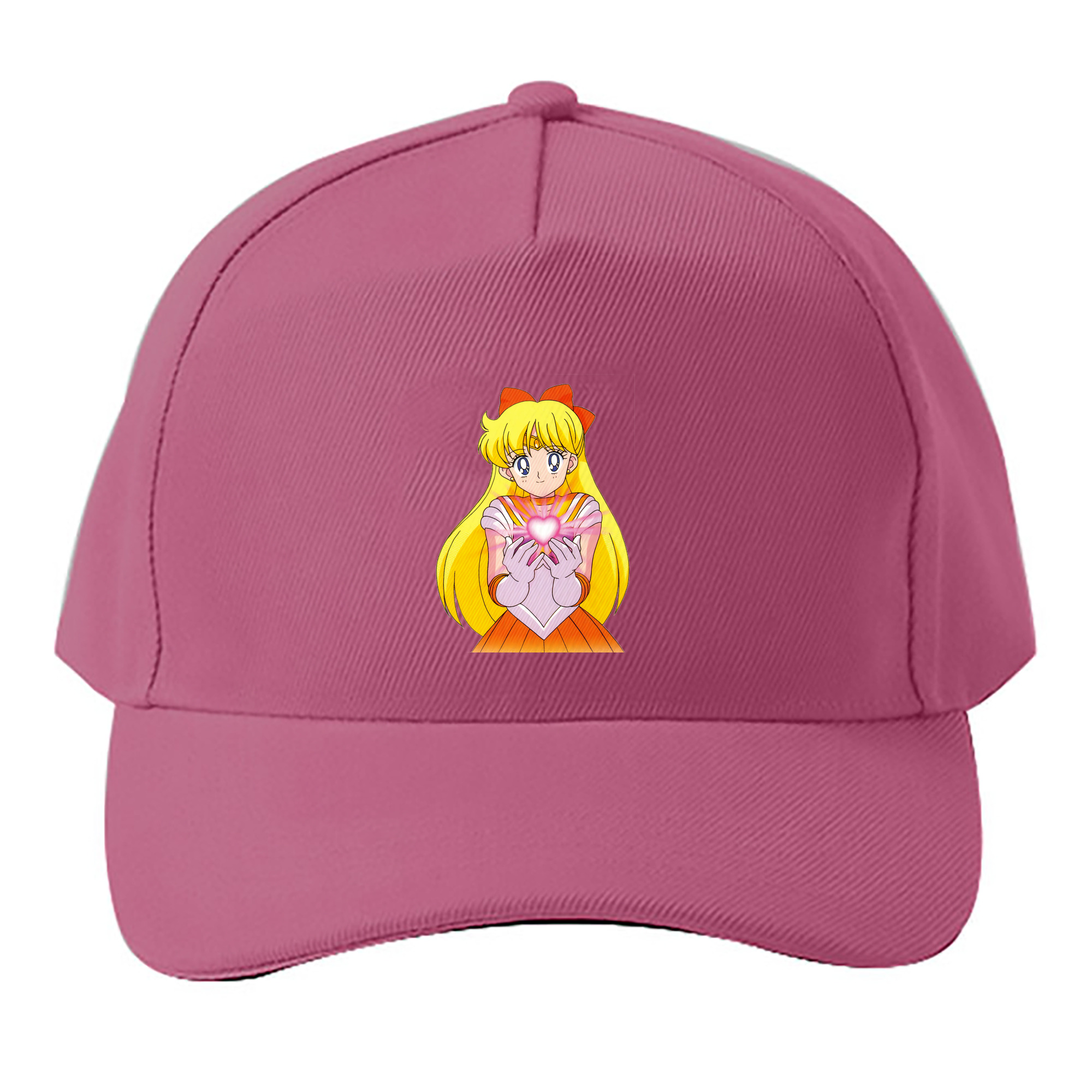 （画像用） 美少女戦士セーラームーン 愛野 美奈子 あいの みなこ Sailor Moon Aino Minako ベースボールキャップ 綿100％ 男女兼用 帽子 スポーツ